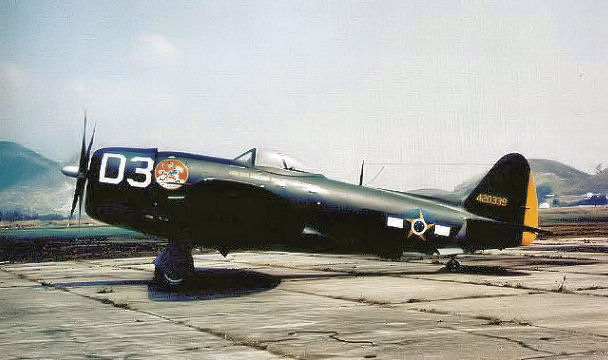 Republic P-47D brasileiro · registro de 1944